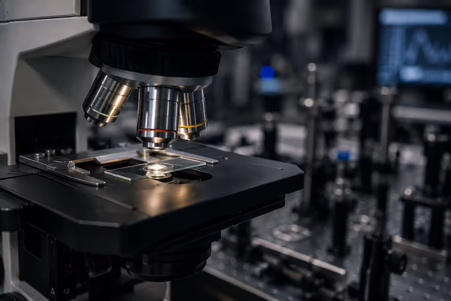 Équipement de mouvement de précision configuré pour une expérience scientifique de physique