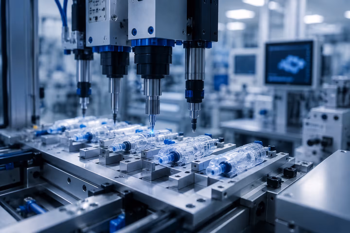 Illustrative medical-device assembly view 1