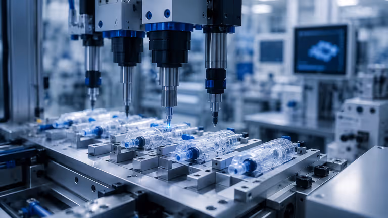 Illustrative medical-device assembly view 1