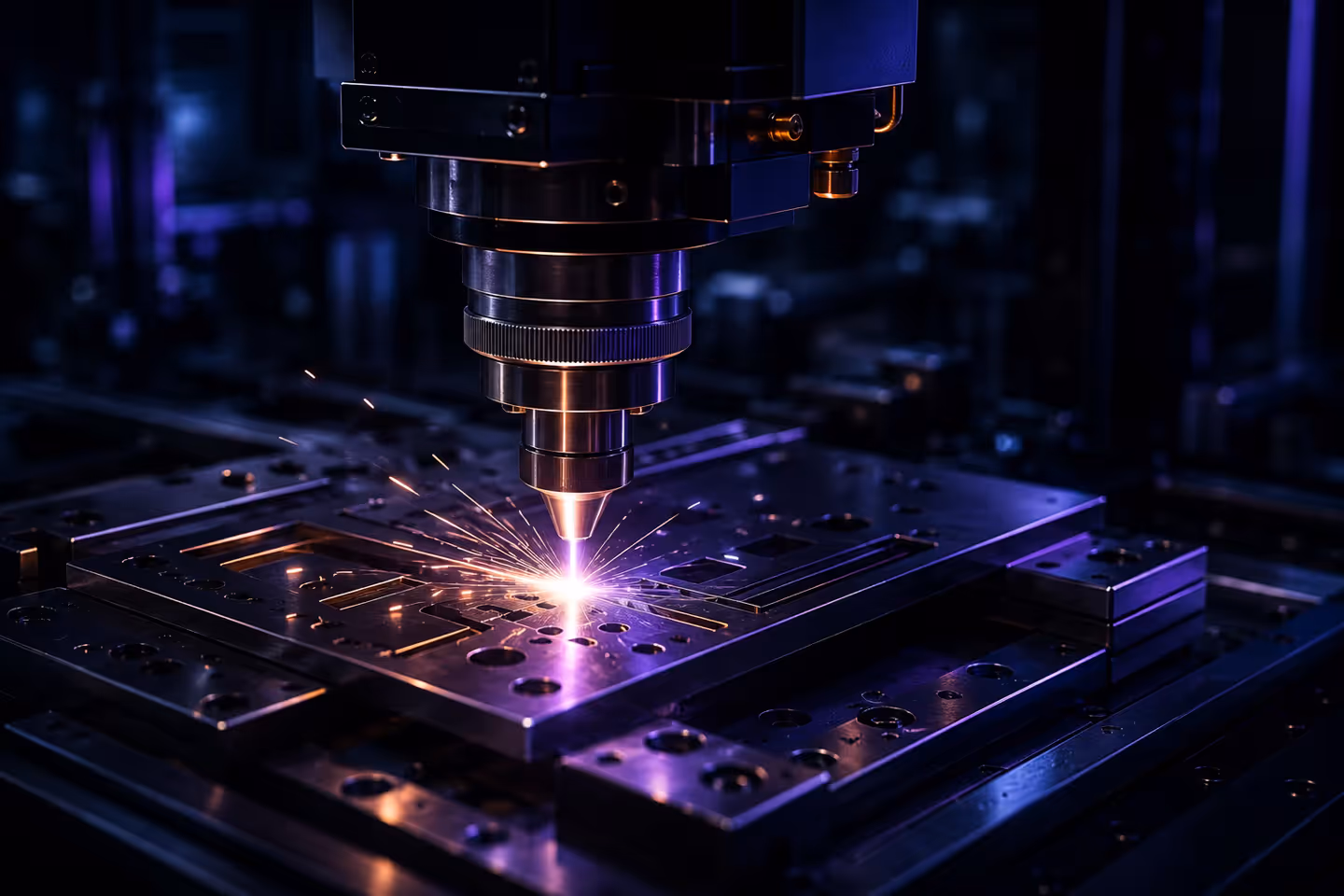 Vue illustrative de l’alignement laser 1