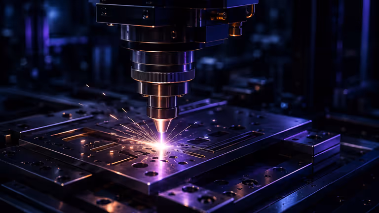 Vue illustrative de l’alignement laser 1